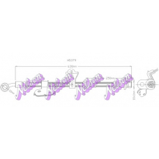 H5379 Brovex-Nelson Тормозной шланг