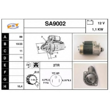 SA9002 SNRA Стартер