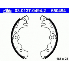 03.0137-0494.2 ATE Комплект тормозных колодок