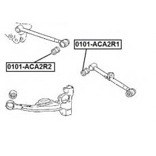 0101-ACA2R1 ASVA Подвеска, рычаг независимой подвески колеса