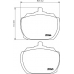 CVP041 DON Комплект тормозных колодок, дисковый тормоз