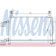 940009 NISSENS Конденсатор, кондиционер