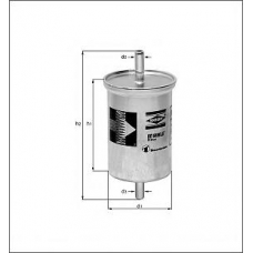 KL 165/1 KNECHT Топливный фильтр