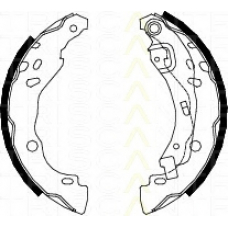 8100 25001 TRISCAN Комплект тормозных колодок