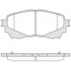1538.04<br />REMSA<br />Комплект тормозных колодок, дисковый тормоз