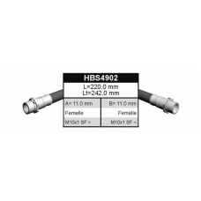 HBS4902 QUINTON HAZELL Тормозной шланг