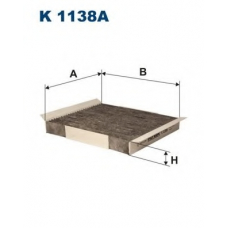 K1138A FILTRON Фильтр, воздух во внутренном пространстве