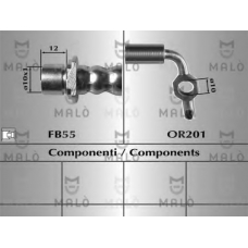 80647 Malo Тормозной шланг