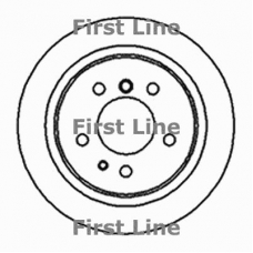 FBD142 FIRST LINE Тормозной диск