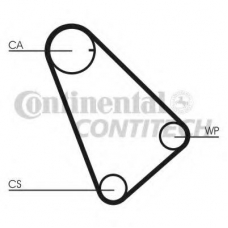 CT573 CONTITECH Ремень ГРМ