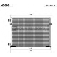 F4-43098 STANDARD Конденсатор, кондиционер