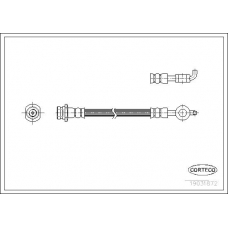 19031872 CORTECO Тормозной шланг