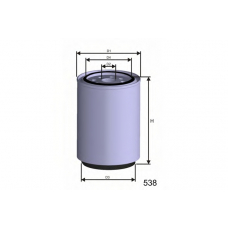 WS004 MISFAT Топливный фильтр