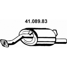 41.089.83 EBERSPACHER Глушитель выхлопных газов конечный