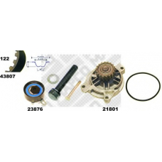 41834 MAPCO Водяной насос + комплект зубчатого ремня