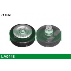 LA0446 TRW Паразитный / ведущий ролик, поликлиновой ремень