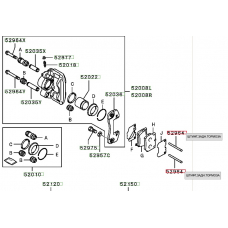 MR307405 MITSUBISHI Штифт (солдатик) задних колодок