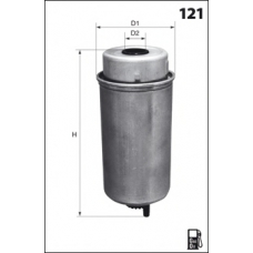 G45 MECAFILTER Топливный фильтр