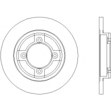 MDC355 MINTEX Тормозной диск