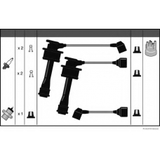 J5382078 HERTH+BUSS JAKOPARTS Комплект проводов зажигания