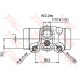 BWH300 TRW Колесный тормозной цилиндр