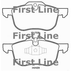 FBP3239 FIRST LINE Комплект тормозных колодок, дисковый тормоз