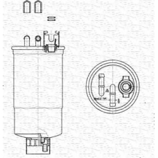 213908548000 MAGNETI MARELLI Топливный фильтр