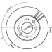 BDC3244 QUINTON HAZELL Тормозной диск