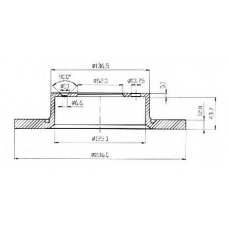 BDC4410 QUINTON HAZELL Тормозной диск