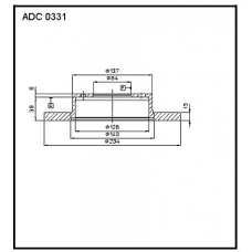 ADC 0331 Allied Nippon Гидравлические цилиндры