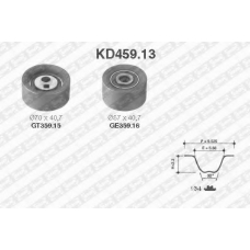 KD459.13 SNR Комплект ремня грм