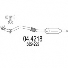 04.4218 MTS Катализатор