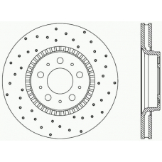 BDRS1846.25 OPEN PARTS Тормозной диск