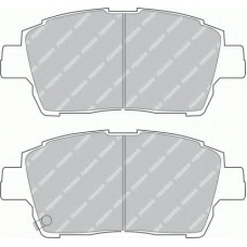 FDB1392 FERODO Комплект тормозных колодок, дисковый тормоз