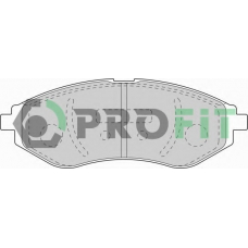 5000-1699 PROFIT Комплект тормозных колодок, дисковый тормоз