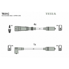 T651C TESLA Комплект проводов зажигания