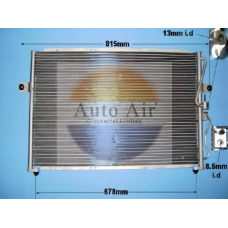 16-1175 AUTO AIR GLOUCESTER Конденсатор, кондиционер