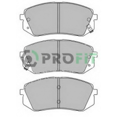 5000-2022 PROFIT Комплект тормозных колодок, дисковый тормоз