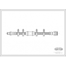 19018117 CORTECO Тормозной шланг