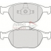 CBP01165 COMLINE Комплект тормозных колодок, дисковый тормоз