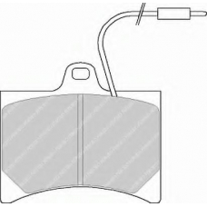 T0610350 RAMEDER Комплект тормозных колодок, дисковый тормоз