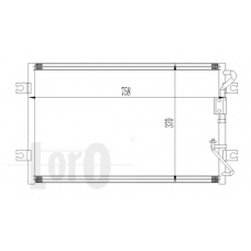 024-016-0002 LORO Конденсатор, кондиционер