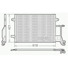 DCN02013 DENSO Конденсатор, кондиционер