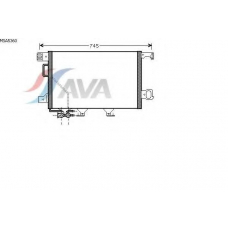 MSA5360 AVA Конденсатор, кондиционер