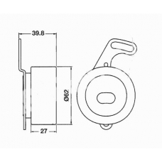 ITB-6404 IPS Parts Устройство для натяжения ремня, ремень грм