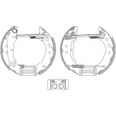 8DB 355 005-011 HELLA Комплект тормозных колодок