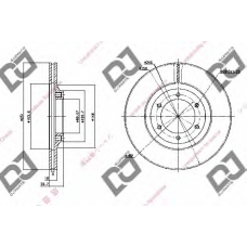 BD1103 DJ PARTS Тормозной диск