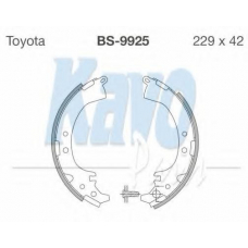 BS-9925 KAVO PARTS Комплект тормозных колодок