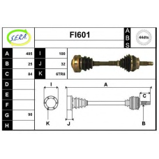 FI601 SERA Приводной вал