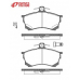 0582.00 METZGER Комплект тормозных колодок, дисковый тормоз